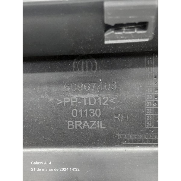 Spoiler Lateral Compass Direito 2018/2024 60967403 Preto