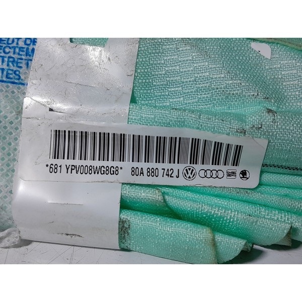 Cortina Airbag Audi Q5 Direita 2018/2024 80a880742j Branco