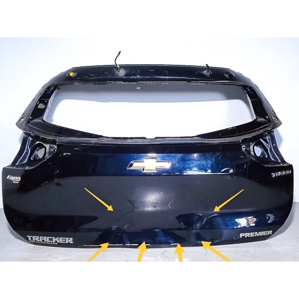 Tampa Traseira Tracker 2020/20245 Detalhe Azul