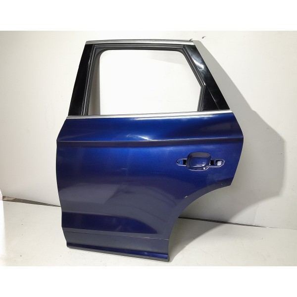 Porta Audi Q5 Traseira Esquerda 2018 2019 2020/2025 Original Traseira Esquerdo Azul-marinho