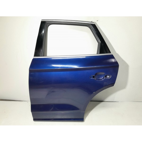 Porta Audi Q5 Traseira Esquerda 2018 2019 2020/2025 Original Traseira Esquerdo Azul-marinho