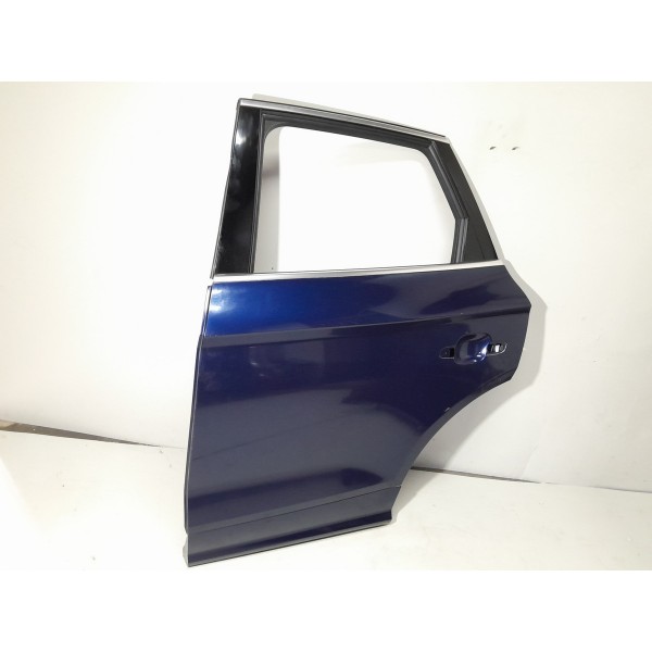 Porta Audi Q5 Traseira Esquerda 2018 2019 2020/2025 Original Traseira Esquerdo Azul-marinho