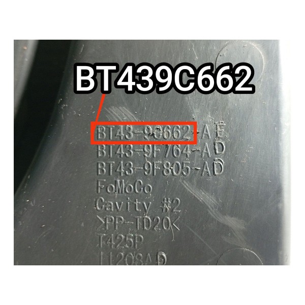 Caixa Filtro Ressonador Ar Ford Edge 3.5 2008/2014 Bt439c662