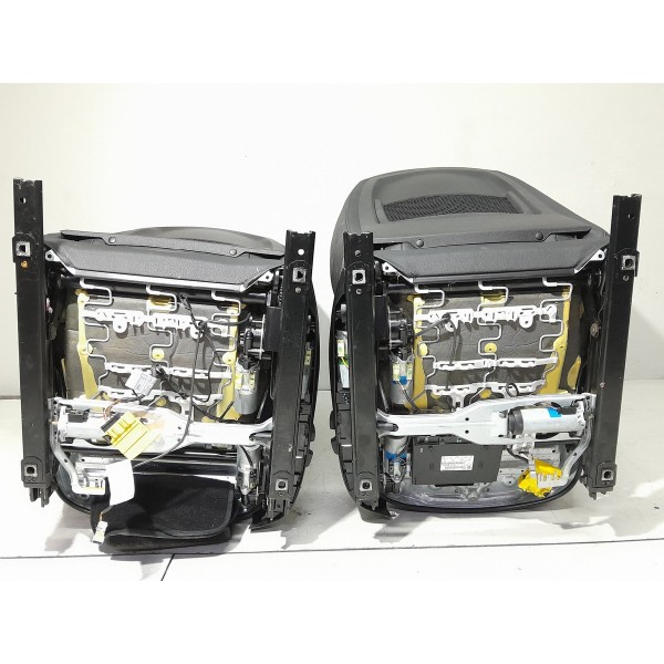 Jogo Banco Couro Bmw Z4 2011 2012 2013 2014 2015 2016 Orig Preto