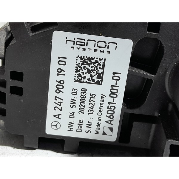 Resistencia Ar Condicionado Mercedes A35 19/24 A2479061901