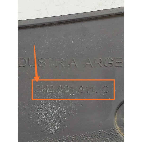 Parabarro Amarok Traseiro Esq 2010/2024 2h0821811g