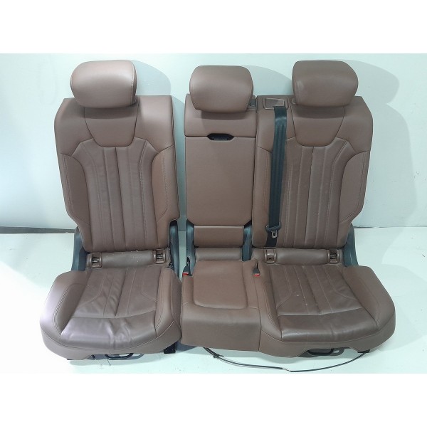 Jogo Banco Couro Audi Q5 Eletricos 2018/2022 Original Terracota