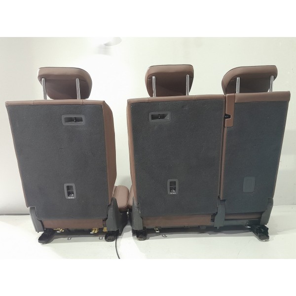 Jogo Banco Couro Audi Q5 Eletricos 2018/2022 Original Terracota