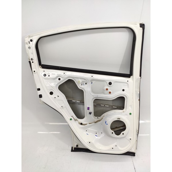 Porta Traseira Esquerda Honda Hrv  2015/2021 Lisa Original Traseira Esquerda Branco