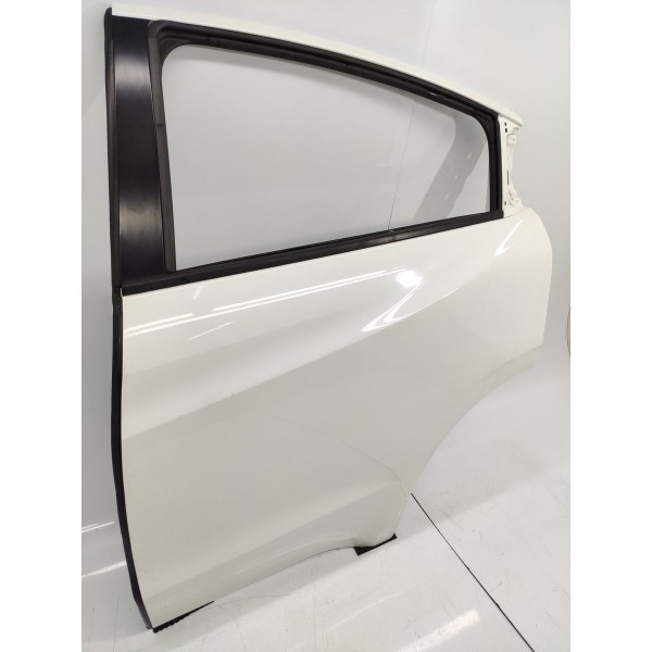 Porta Traseira Esquerda Honda Hrv  2015/2021 Lisa Original Traseira Esquerda Branco