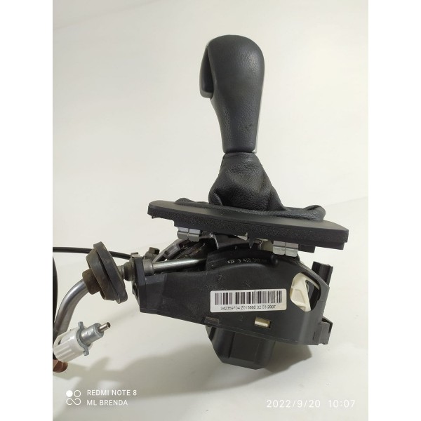 Alavanca Cambio Bmw X3 Trambulador 2006/2010 Compl 342359704 Preto