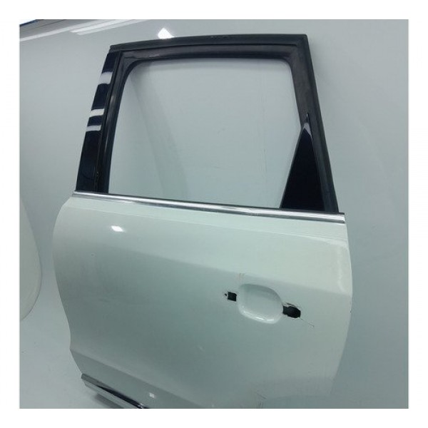 Porta Audi Q5 Traseira Esquerda 2013/2017 Lisa Traseira Esquerda Branco