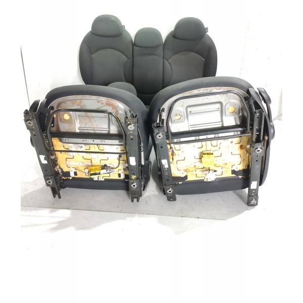 Jogo Banco Mini Cooper 4 Portas 2011/2016 Original Cinza