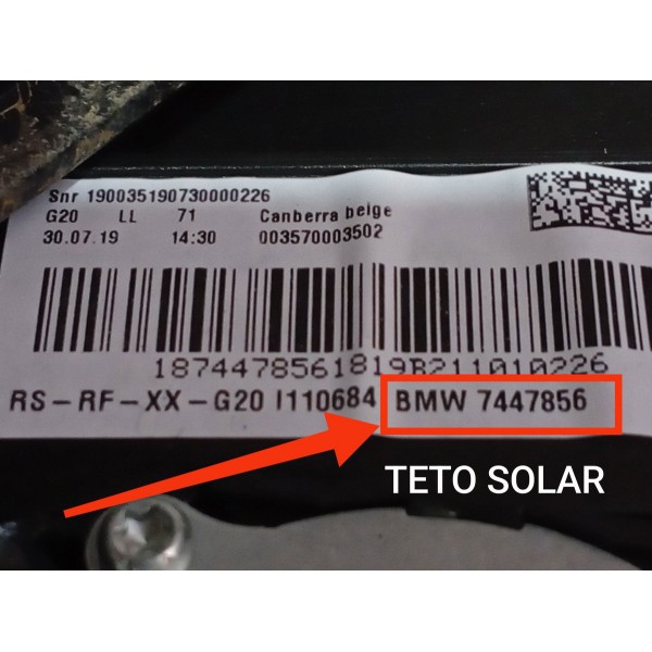 Teto Solar Bmw 320 2022