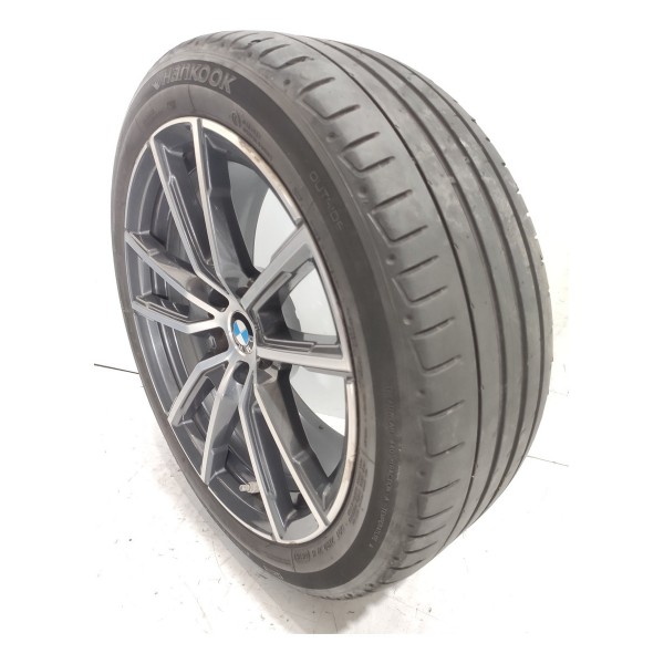 Roda Estepe Bmw 320i 225/45/18  2019/2025 Original Prateado