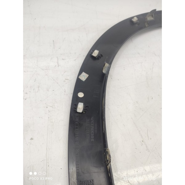Moldura Friso Paralama Honda Hrv Esq 2015/2021 Det 74157t7t Preto