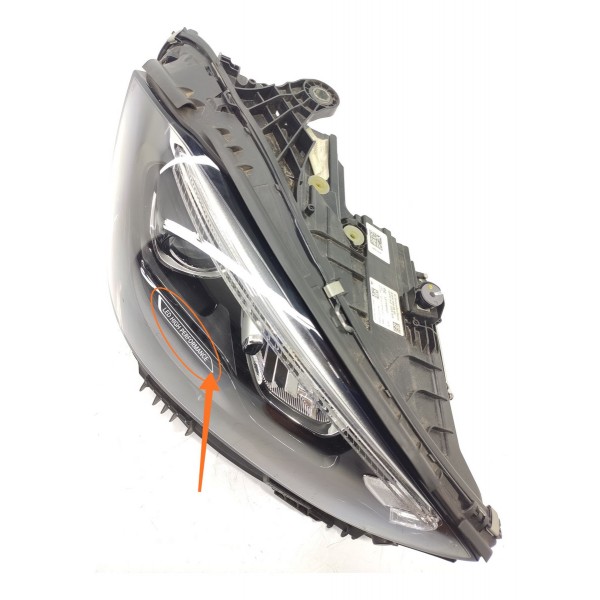 Farol Mercedes C200 C300 Direito Completo 22/25 A2069060803 Direito/passageiro
