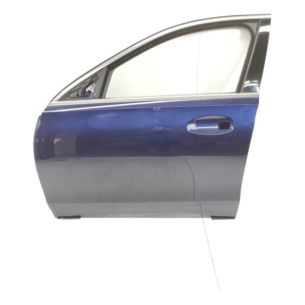 Porta Dianteira Esquerda Mercedes C200 C300 2022/2025 Dianteira Essquerda Azul-escuro