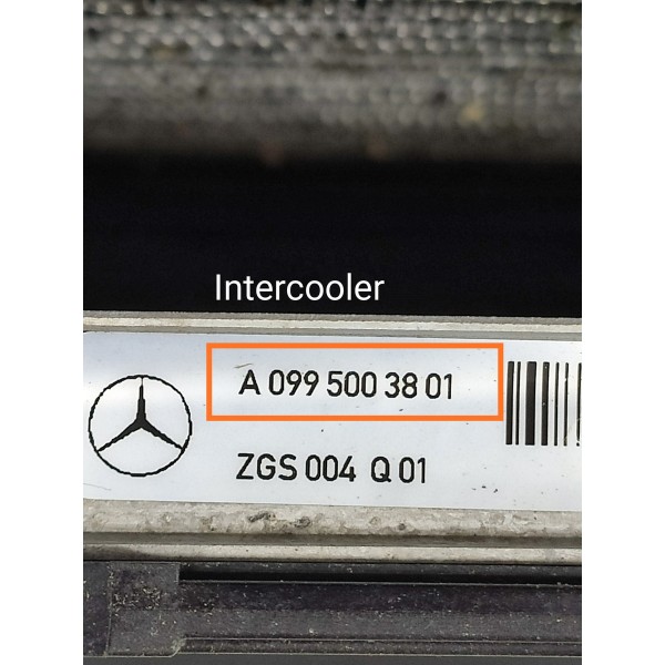 Kit Radiador Intercooler Mercedes C200 1.5 2022/2025 Compl