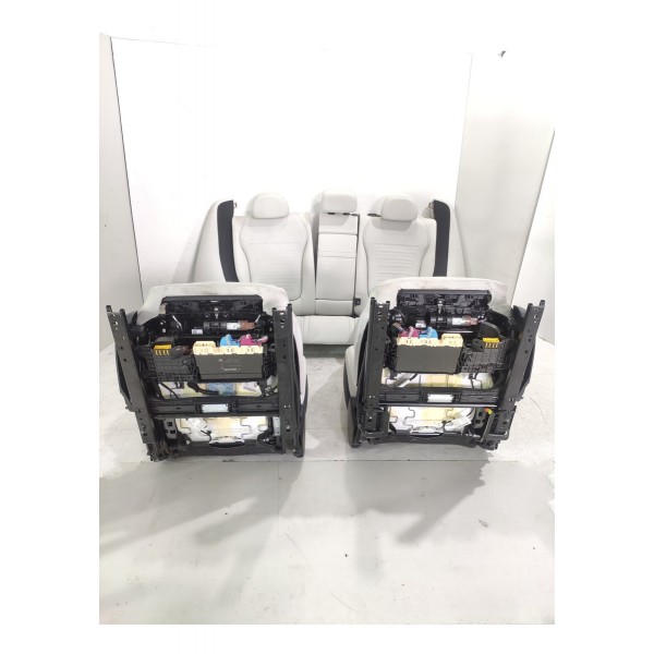 Jogo Banco Mercedes Benz C200 C300 Eletricos 2022/2025 Branco