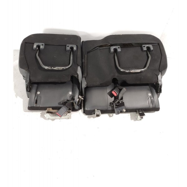 Jogo Banco Couro Honda Hrv 2015 2016 2017 2018/2021 Original Cinza-escuro