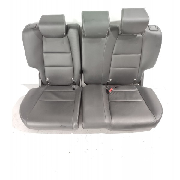 Jogo Banco Couro Honda Hrv 2015 2016 2017 2018/2021 Original Cinza-escuro