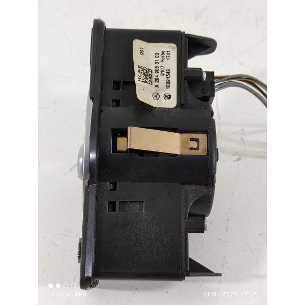 Chave Botao Luz Mercedes C180 C200 2012/2014 A2049053103