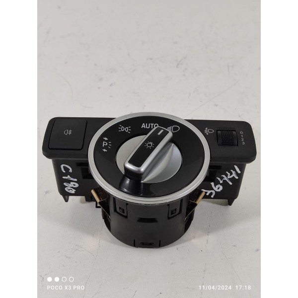 Chave Botao Luz Mercedes C180 C200 2012/2014 A2049053103