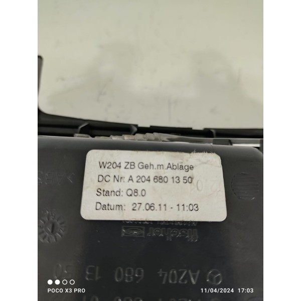 Cinzeiro Mercedes C180 C200 2008/2014 A2046800179