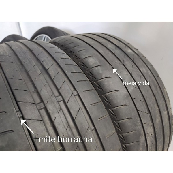 Jogo Rodas Pneus Mercedes Benz C200 Amg Hibrida 2022/25 Det Prateado