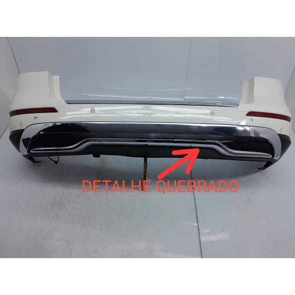 Parachoque Mercedes Ml350 Traseiro 2012/2016 Det