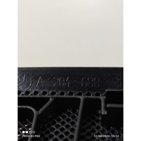 Tela Central Auto Falante Mercedes C180 C200 12/14 A204680 Preto