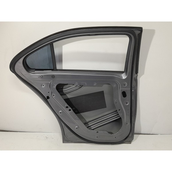 Porta Mercedes A35 Sedan Traseira Esquerda 2019/2025 Lisa Traseira Esquerdo Cinza-escuro