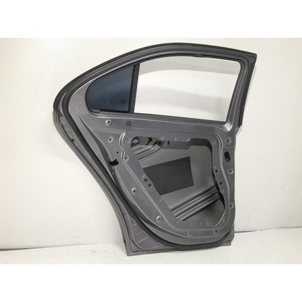 Porta Mercedes A35 Sedan Traseira Esquerda 2019/2025 Lisa Traseira Esquerdo Cinza-escuro