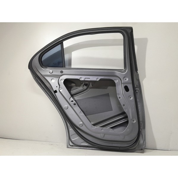 Porta Mercedes A35 Sedan Traseira Esquerda 2019/2025 Lisa Traseira Esquerdo Cinza-escuro