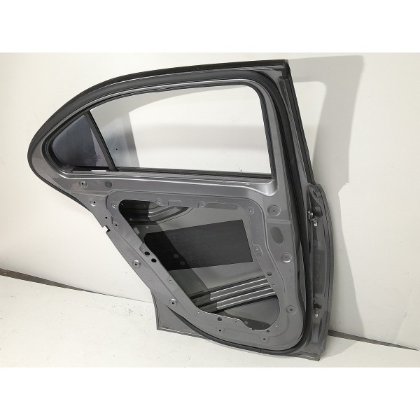 Porta Mercedes A35 Sedan Traseira Esquerda 2019/2025 Lisa Traseira Esquerdo Cinza-escuro
