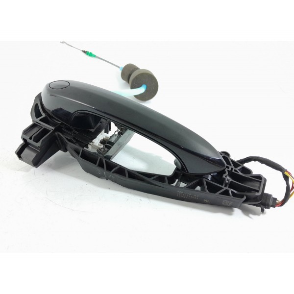 Macaneta Externa Bmw 320i Dianteira Esq 2019/2025 988177902 Preto Dianteira