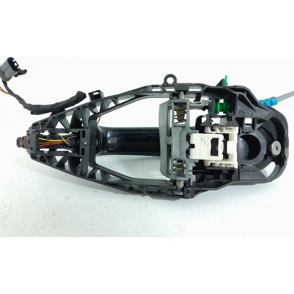 Macaneta Externa Bmw 320i Traseira Esquerda 2019/2025 Preto Traseira