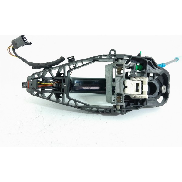 Macaneta Externa Bmw 320i Traseira Esquerda 2019/2025 Preto Traseira