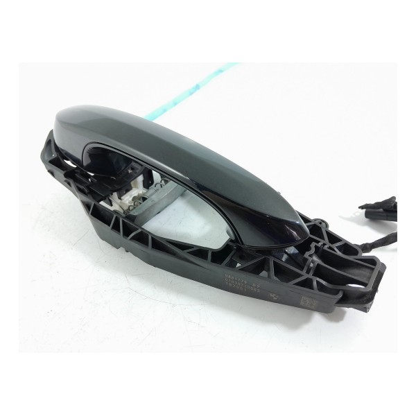 Macaneta Externa Bmw 320i Traseira Esquerda 2019/2025 Preto Traseira