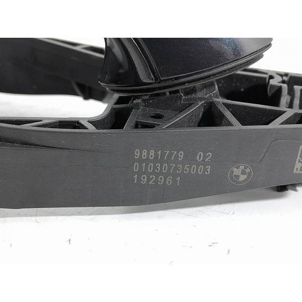 Macaneta Externa Bmw 320i Traseira Esquerda 2019/2025 Preto Traseira