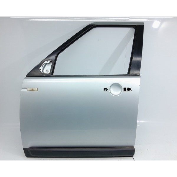 Porta Dianteira Esquerda Discovery 3  E 4 2006/2015 Dianteira Esquerdo Prateado