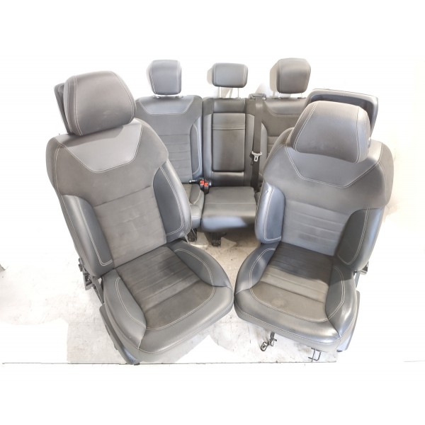 Jogo Banco Eletrico Mercedes Ml350 Alcantara 2012/2016 Cinza-escuro