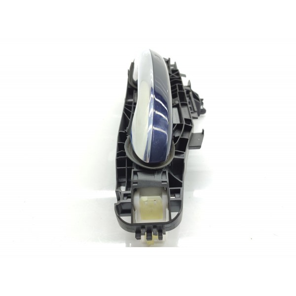 Macaneta Externa Porta Mercedes C200 C300 Dianteir Esq 22/25 Azul Dianteira