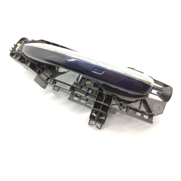 Macaneta Externa Porta Mercedes C200 C300 Dianteir Esq 22/25 Azul Dianteira