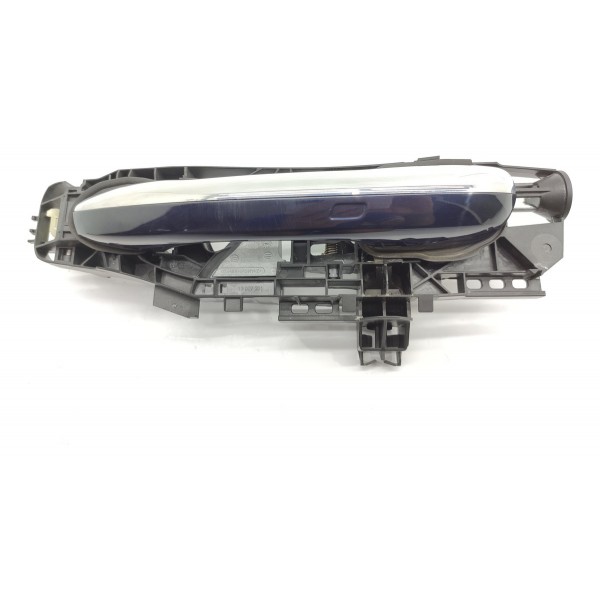 Macaneta Externa Porta Mercedes C200 C300 Dianteir Esq 22/25 Azul Dianteira