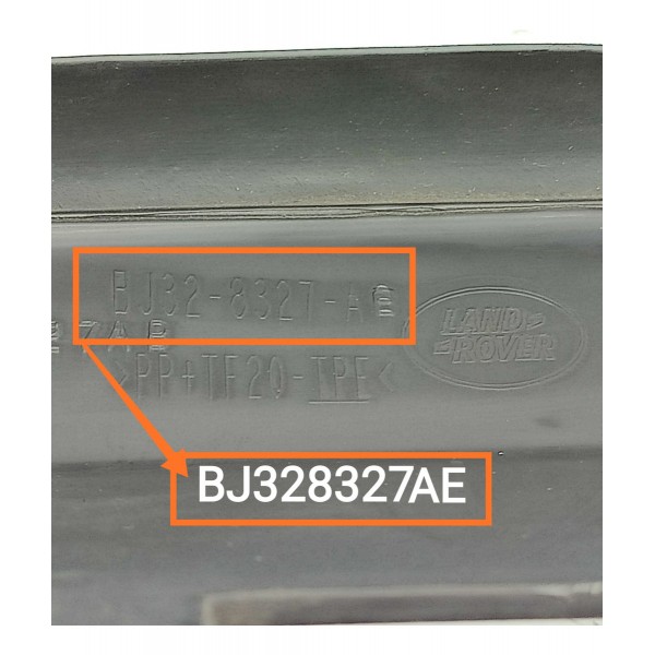 Defletor Radiador Intercooler Evoque 2012 A 2018 Bj328327ae