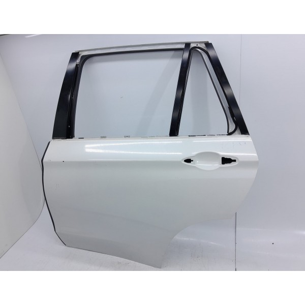 Porta  Traseira Esquerda Bmw X5 2014/2019 Lisa Traseira Esquerda Branco