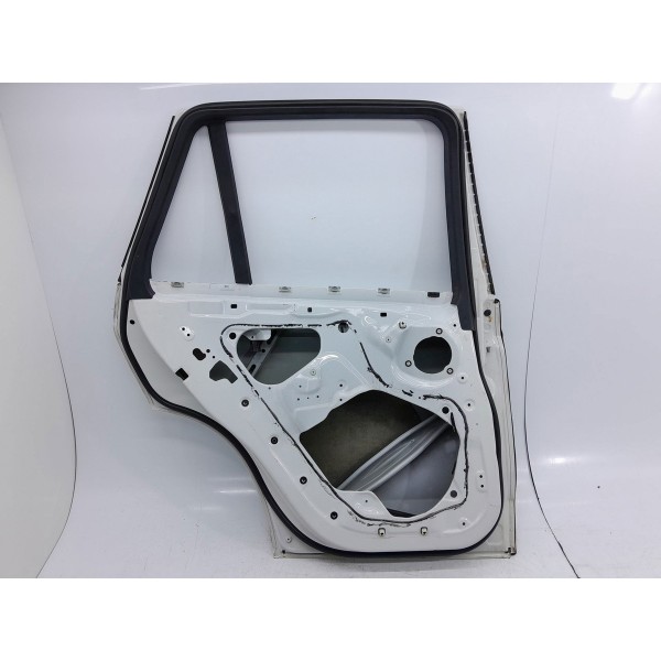 Porta  Traseira Esquerda Bmw X5 2014/2019 Lisa Traseira Esquerda Branco
