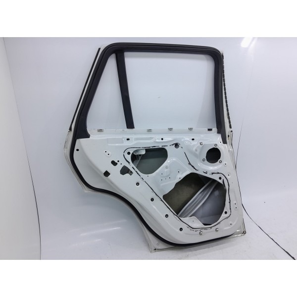 Porta  Traseira Esquerda Bmw X5 2014/2019 Lisa Traseira Esquerda Branco